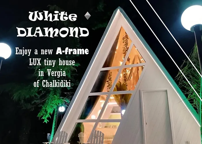 White Diamond In Chalkidiki Alpesi faház *